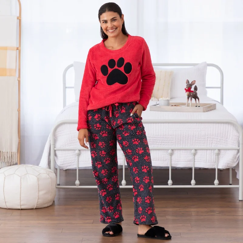 91615-gradient-paws-polka-dot-pajama-set