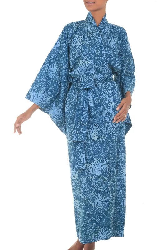 blue-forest-artisan-crafted-long-batik-cotton-robe-for-women