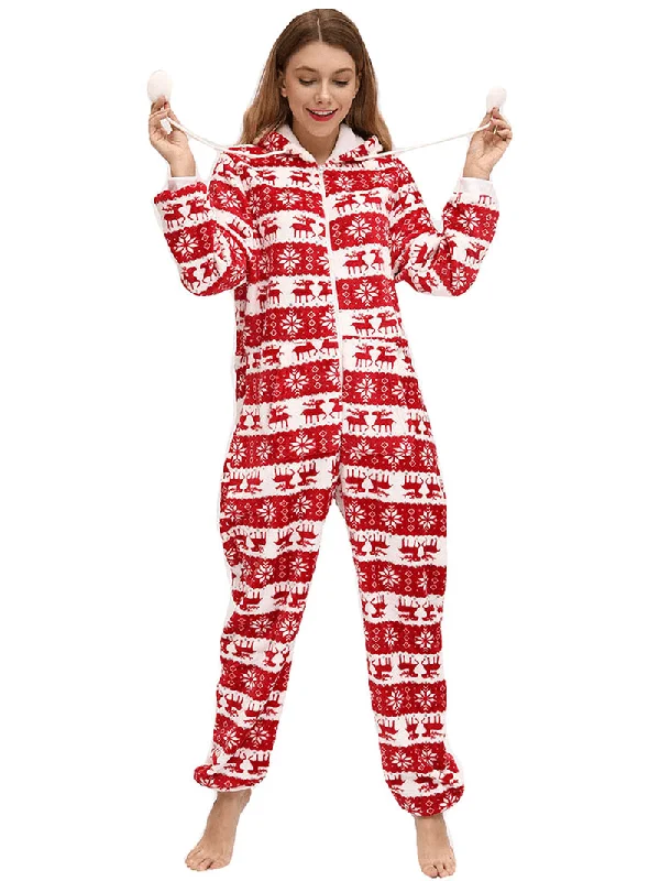 christmas-costume-flannel-loungewear-sleepwear-with-hood-jumpsuits