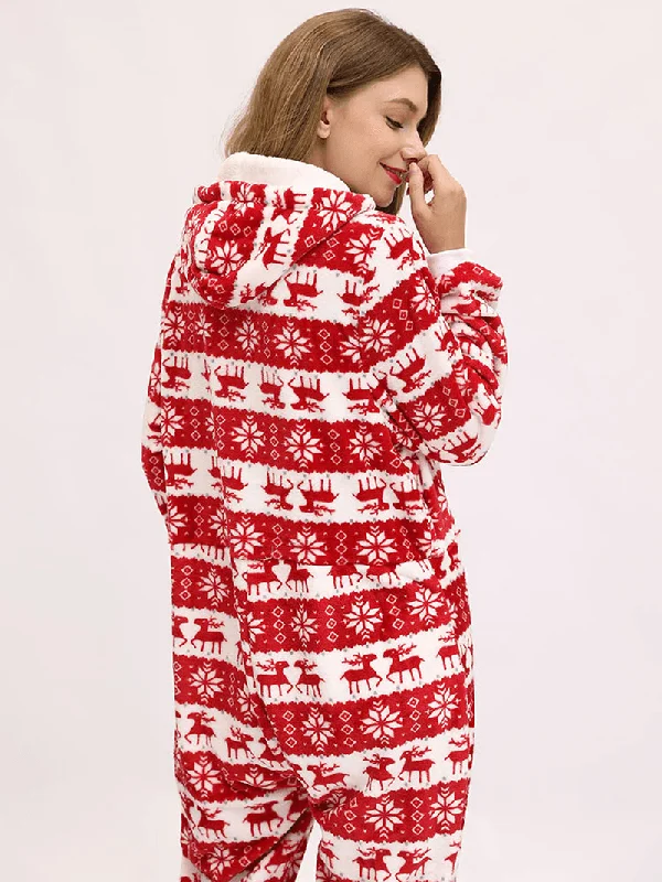 christmas-costume-flannel-loungewear-sleepwear-with-hood-jumpsuits