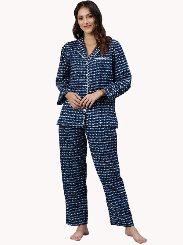 divena-blue-printed-nightsuit