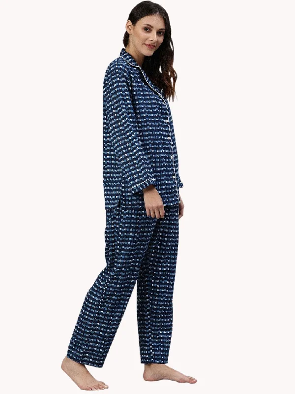 divena-blue-printed-nightsuit