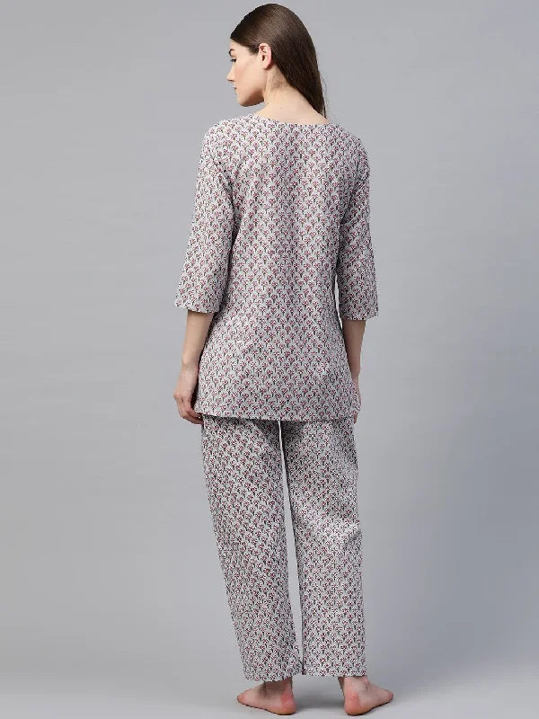 divena-grey-printed-loungewear-nightwear