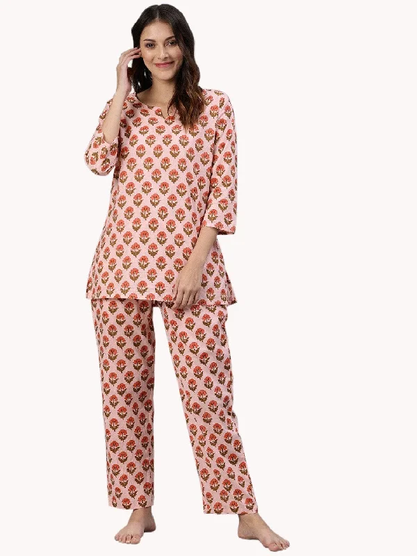 divena-pink-cotton-loungewear-nightwear-set