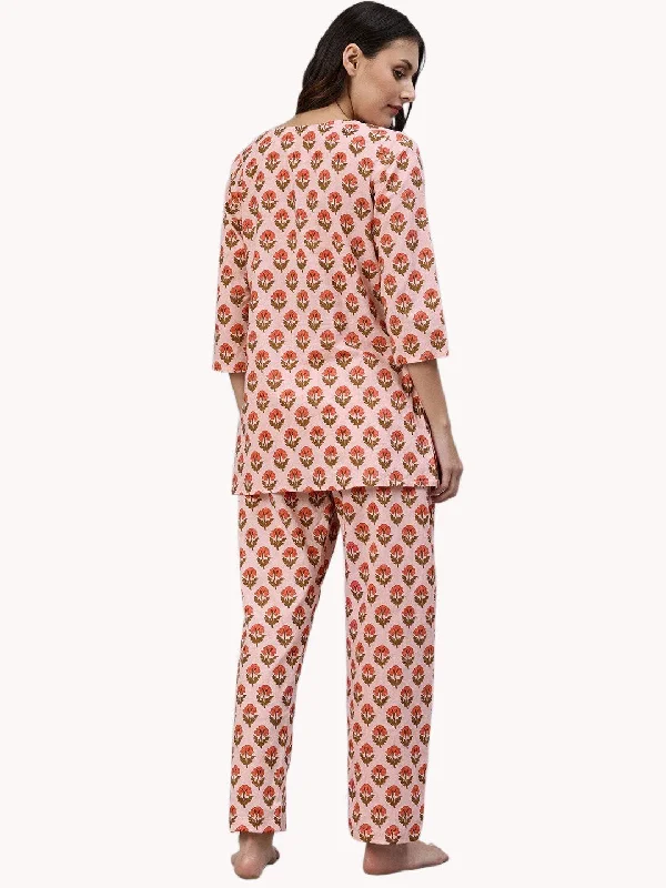 divena-pink-cotton-loungewear-nightwear-set