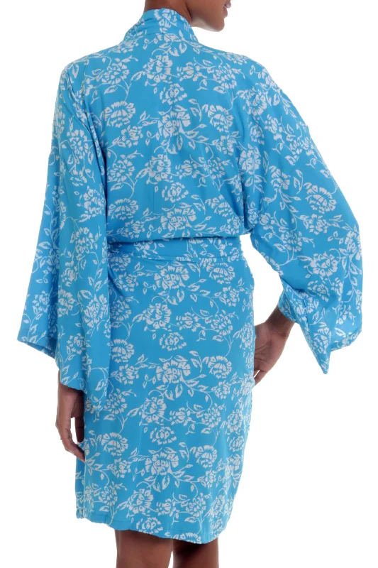 gorgeous-in-cerulean-balinese-rayon-short-cross-over-robe-blue-batik-flowers