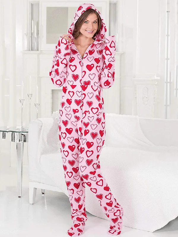 hoodie-front-zipper-polar-fleece-footed-pajamas