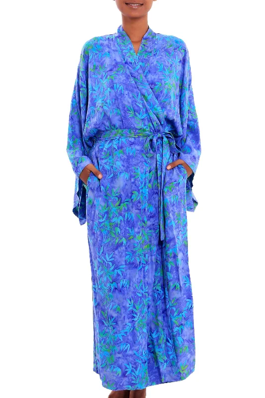 mystery-grove-blue-and-green-batik-leaf-long-sleeved-rayon-robe-with-belt