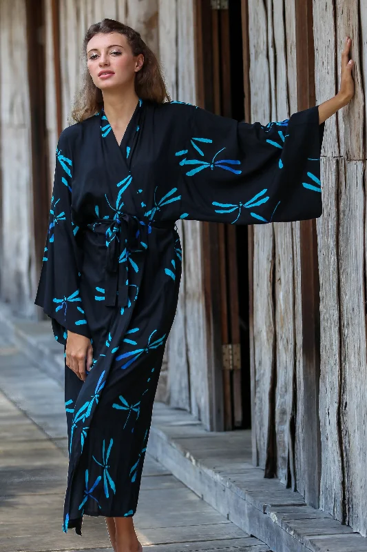 night-dragonflies-handcrafted-black-batik-robe-with-dragonflies-from-bali