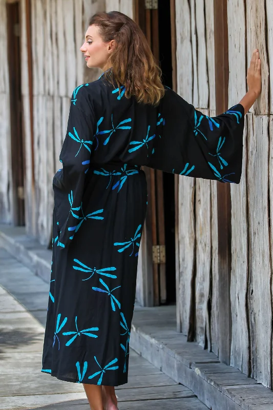 night-dragonflies-handcrafted-black-batik-robe-with-dragonflies-from-bali