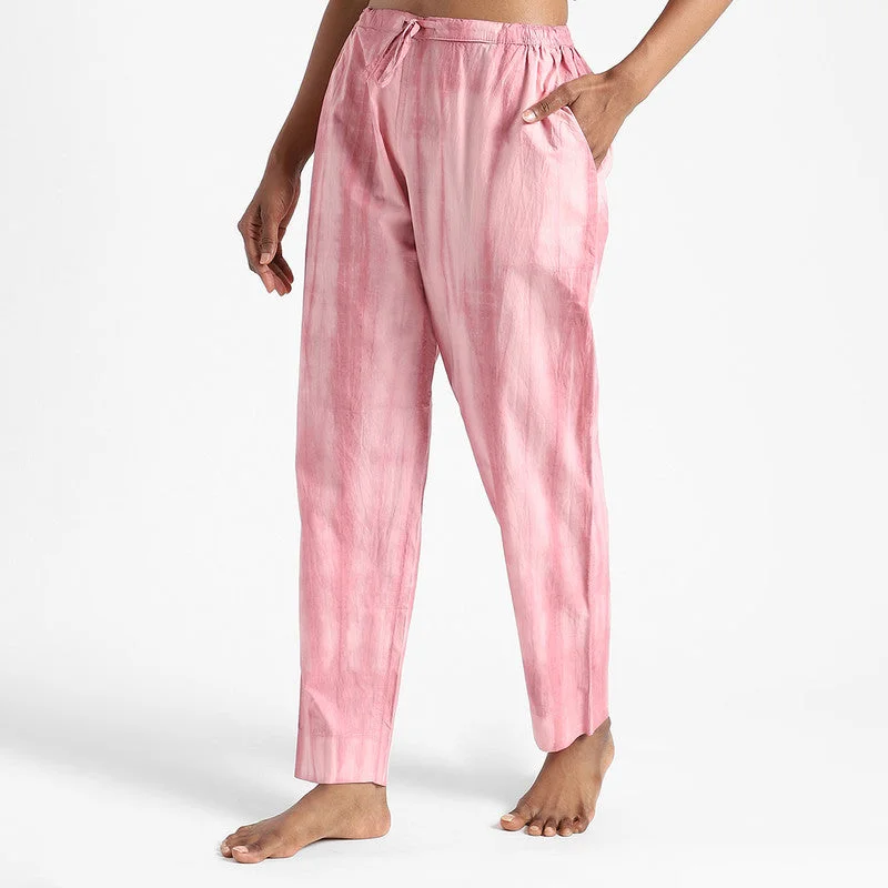 organic-cotton-pink-pants-for-women-slim-fit-tie-dye