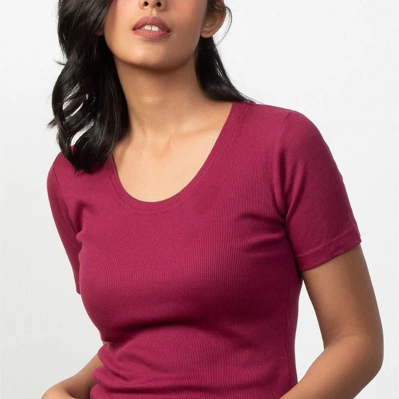 skin-friendly-berry-pink-ribbed-scoop-neck-top