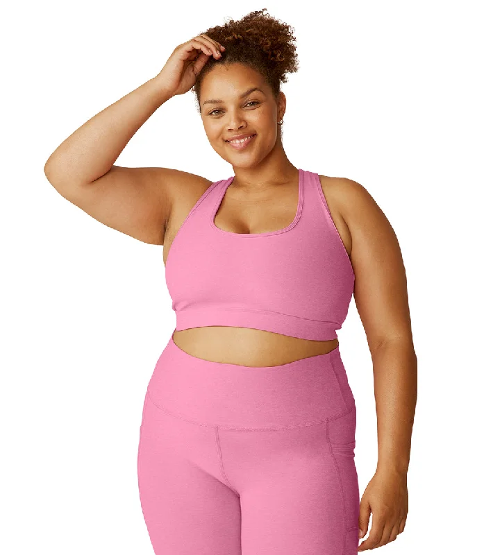 Beyond Yoga Plus Spacedye Got Your Back Bra Pink Bloom Heather