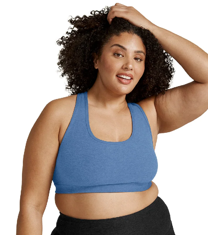 Beyond Yoga Plus Spacedye Got Your Back Bra Sky Blue Heather