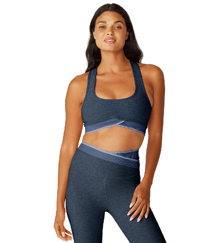 Beyond Yoga Spacedye In The Mix Bra Nocturnal Navy