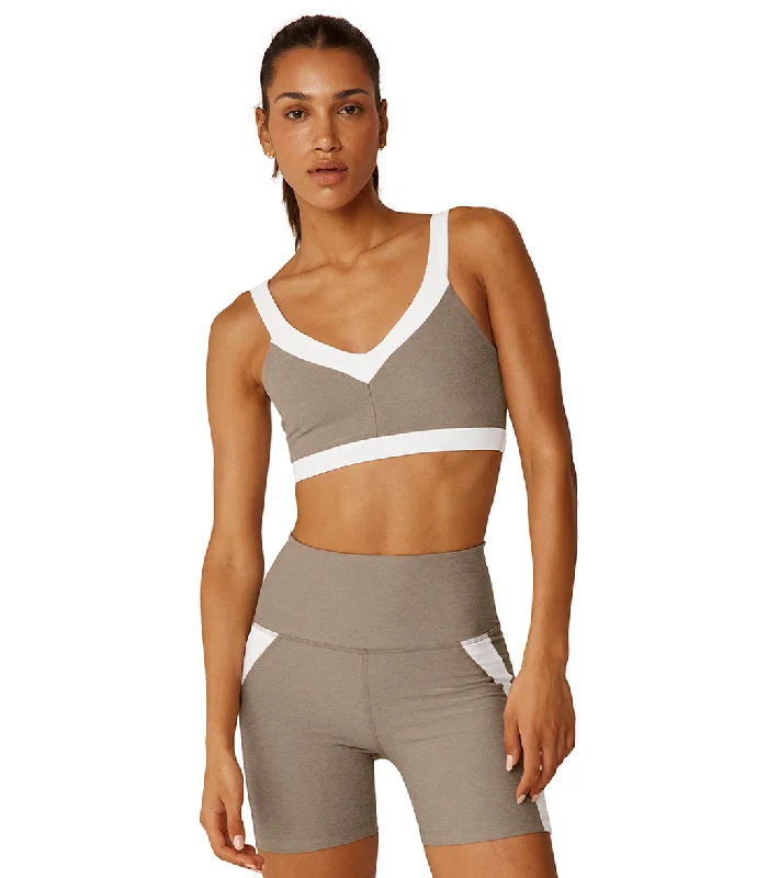 Beyond Yoga Spacedye Top Line Bra Birch/Cloud White