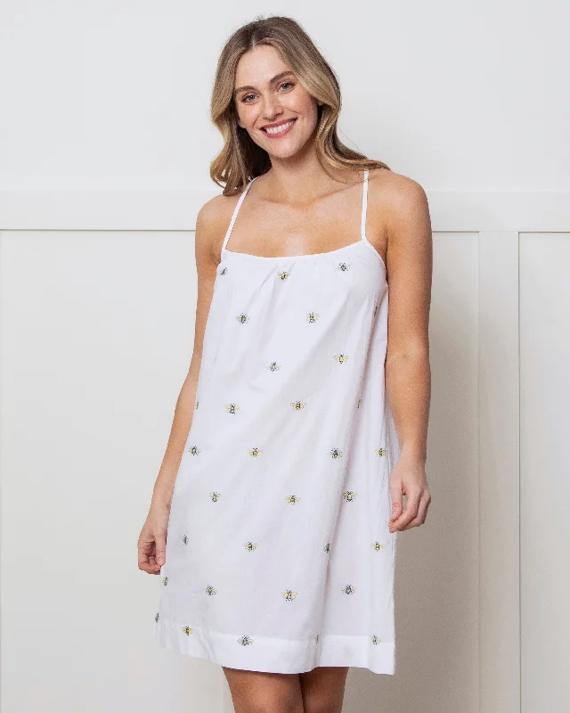 Beekeeper - Cami Nightgown - Cloud