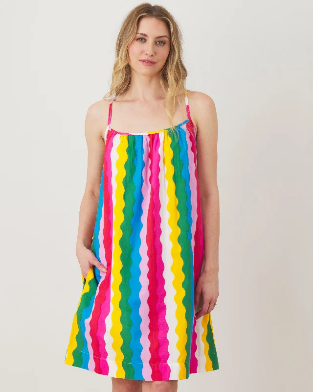 Daily Disco - Cami Nightgown - Rainbow