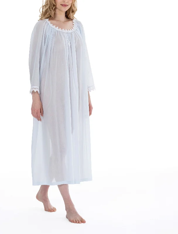 Elyse 3NH Long Mousseline Nightdress (In stock, 3 day delivery)