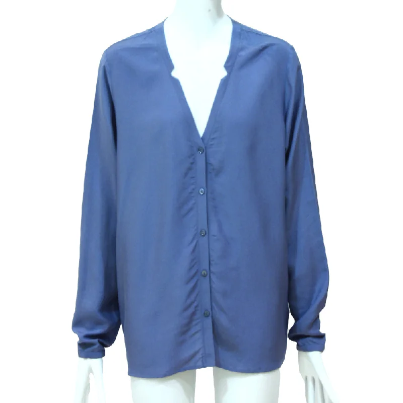 Hanro L/SLV Shirt Soft Blue