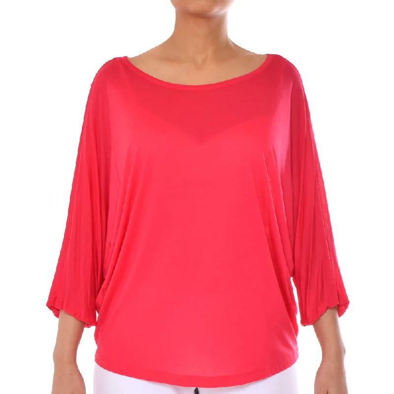 Hanro Malva 3/4 Sleeves Shirt Rose Pink Medium