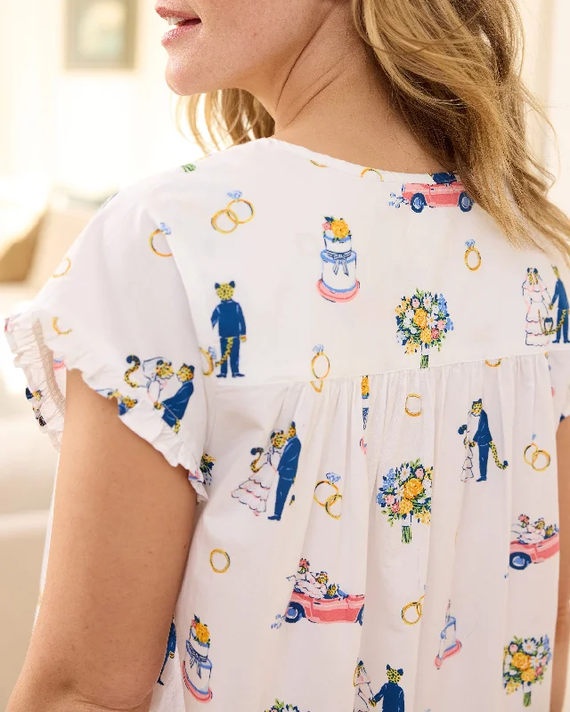 Happily Ever After - Pintuck Nightgown - Cloud