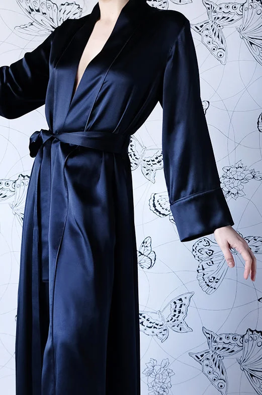 JADE SIGNATURE SILK ROBE