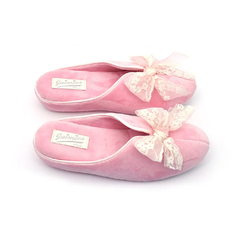 Jaimies Nathalia Nina Lace Shoes/Slippers Pink