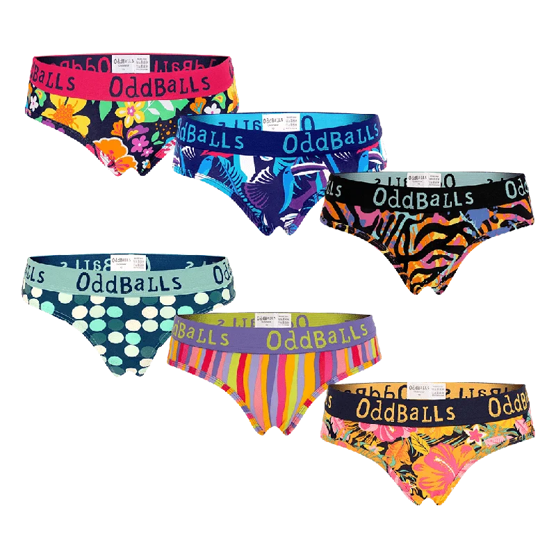 Summer Bundle - Ladies Briefs 6 Pack Bundle