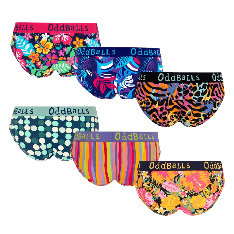 Summer Bundle - Ladies Briefs 6 Pack Bundle