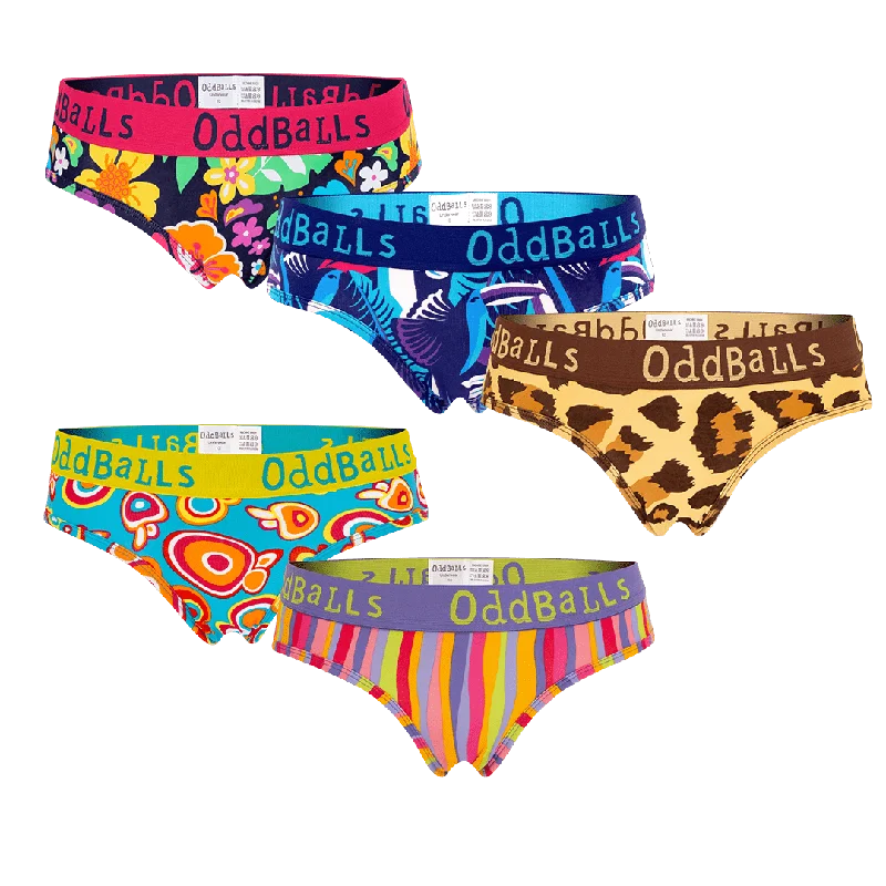 Summer Essentials Bundle - Ladies Briefs 5 Pack Bundle