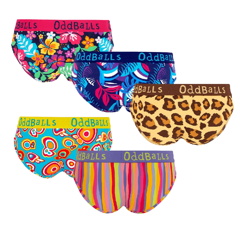 Summer Essentials Bundle - Ladies Briefs 5 Pack Bundle