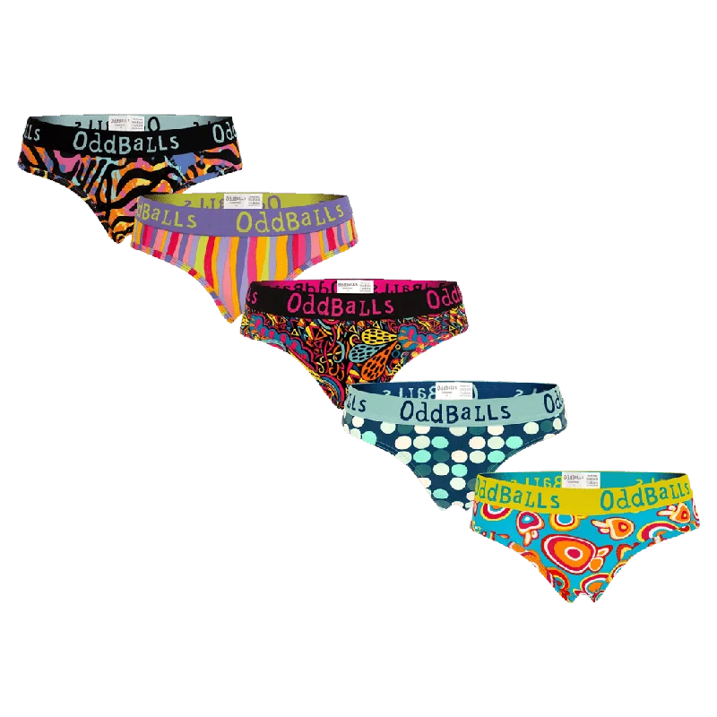 Sunset Bundle - Ladies Briefs 5 Pack Bundle