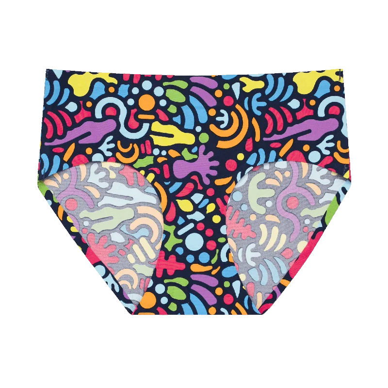 Sunshine Bundle - Ladies Seamless Full Briefs 4 Pack Bundle