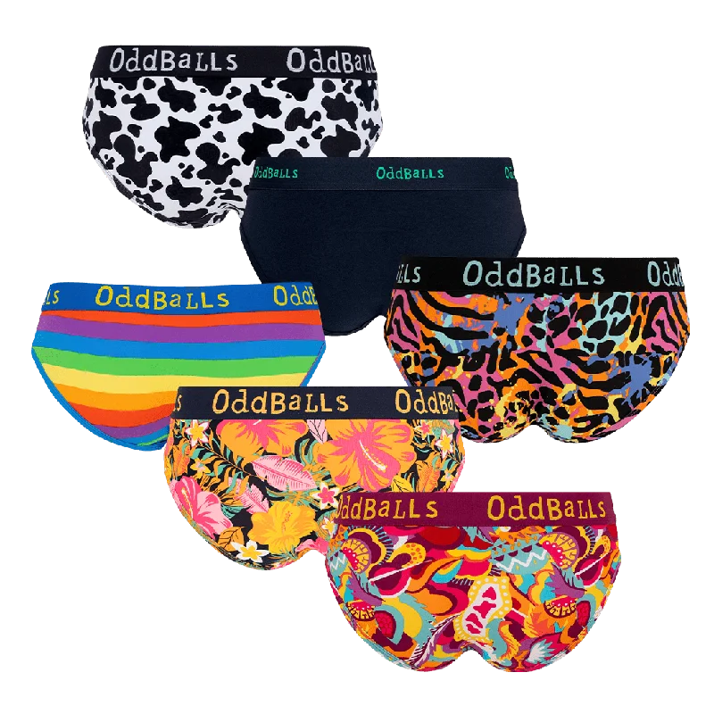 Vibrant Bundle - Ladies Briefs 6 Pack Bundle