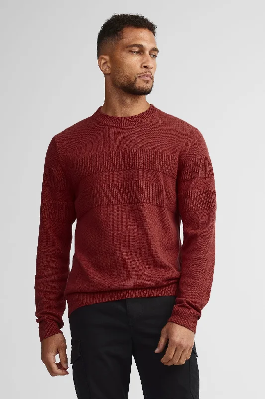 Chandail col rond tricot - Homme