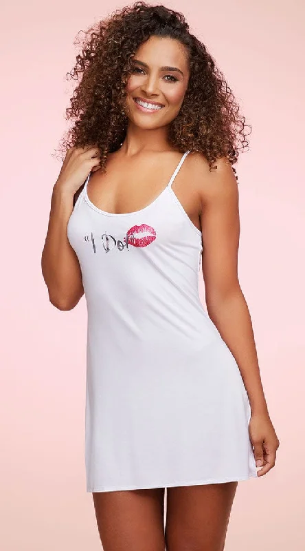 Lip Locked I Do Chemise