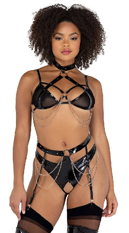 Off The Chain Bra Set