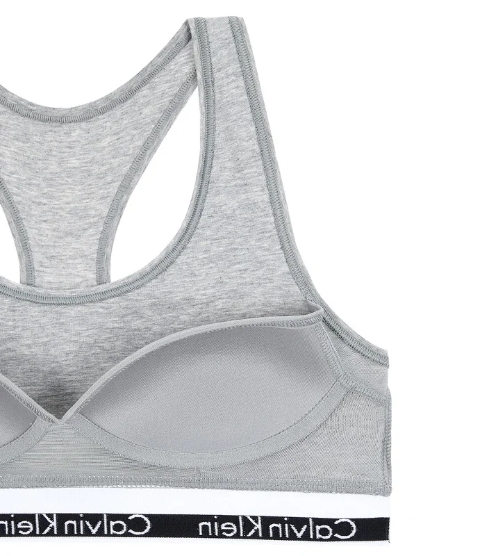 Underwear Light Lined Bralette Grey