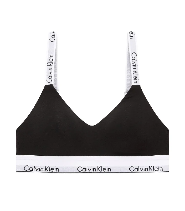 Underwear Lightly Lined Bralette Black