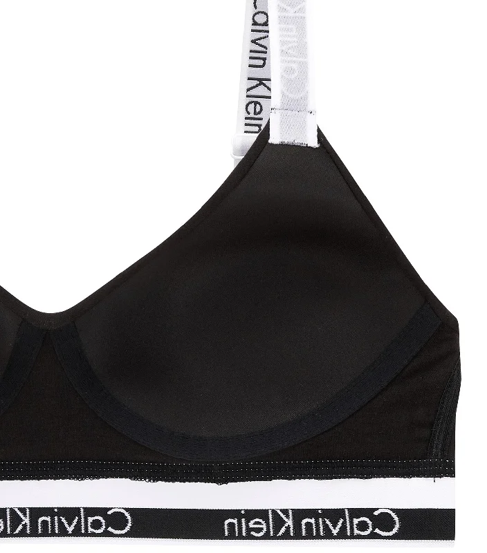 Underwear Lightly Lined Bralette Black