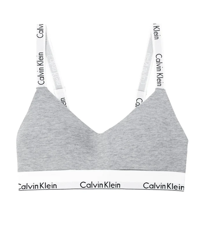 Underwear Lightly Lined Bralette Grey