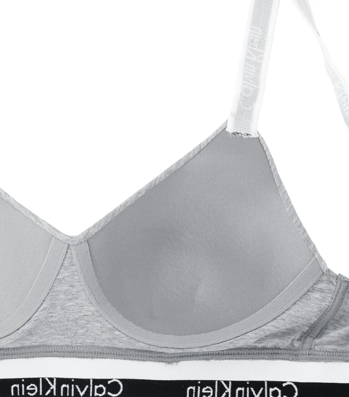 Underwear Lightly Lined Bralette Grey