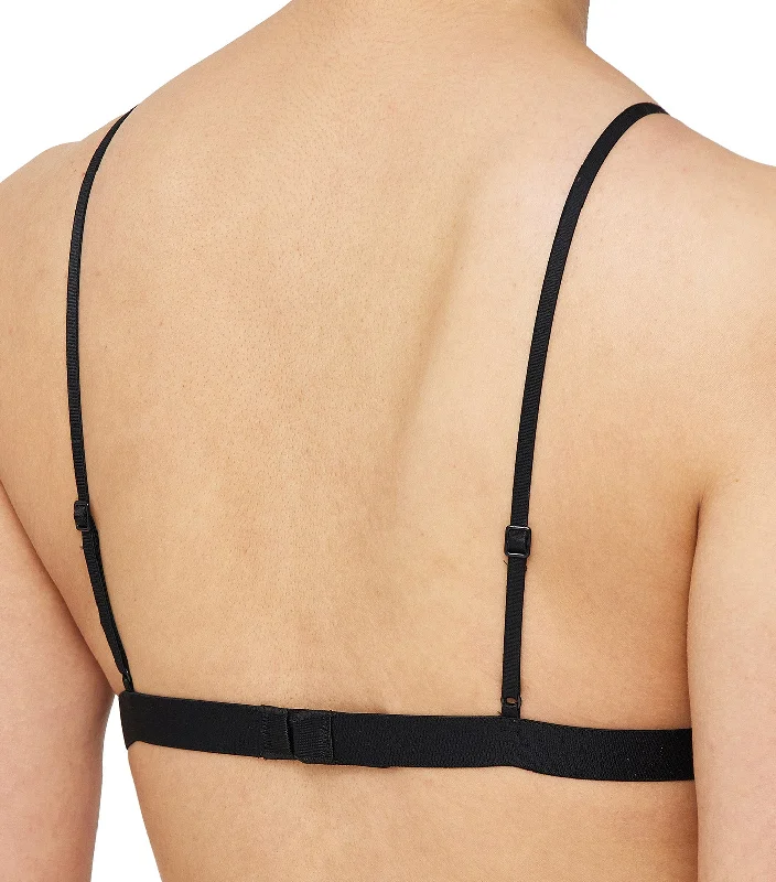 Underwear Lightly Lined Triangle Black