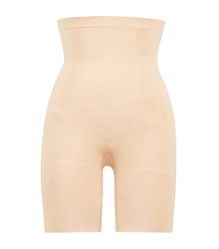 OnCore Hi-Waist Mid-Thigh Short Soft Nude