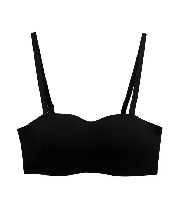 G 453 Bandeau Bra Black