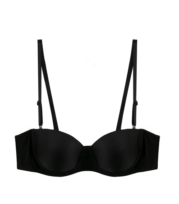 Maximizer 025 Wired Detachable Bra Black