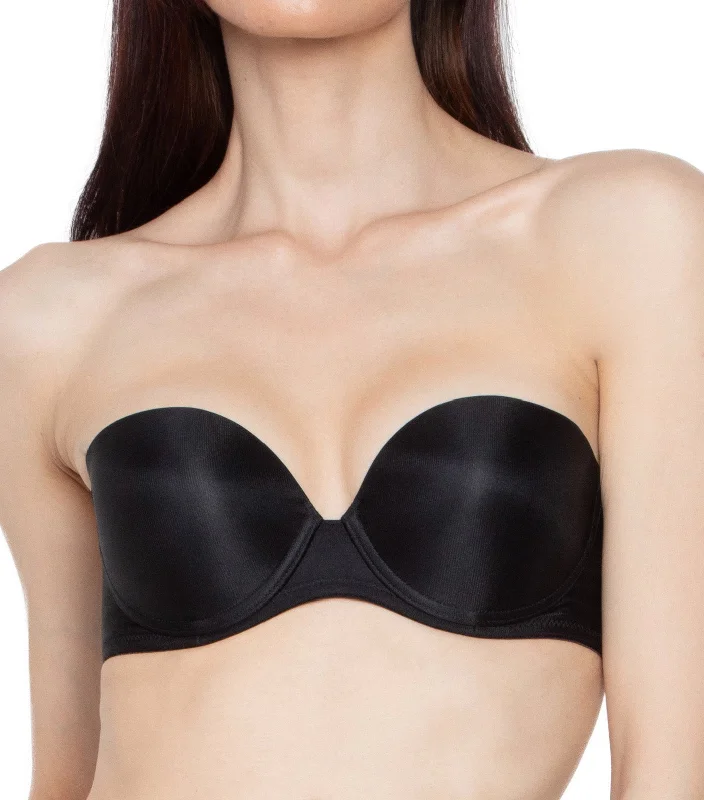 Maximizer 025 Wired Detachable Bra Black