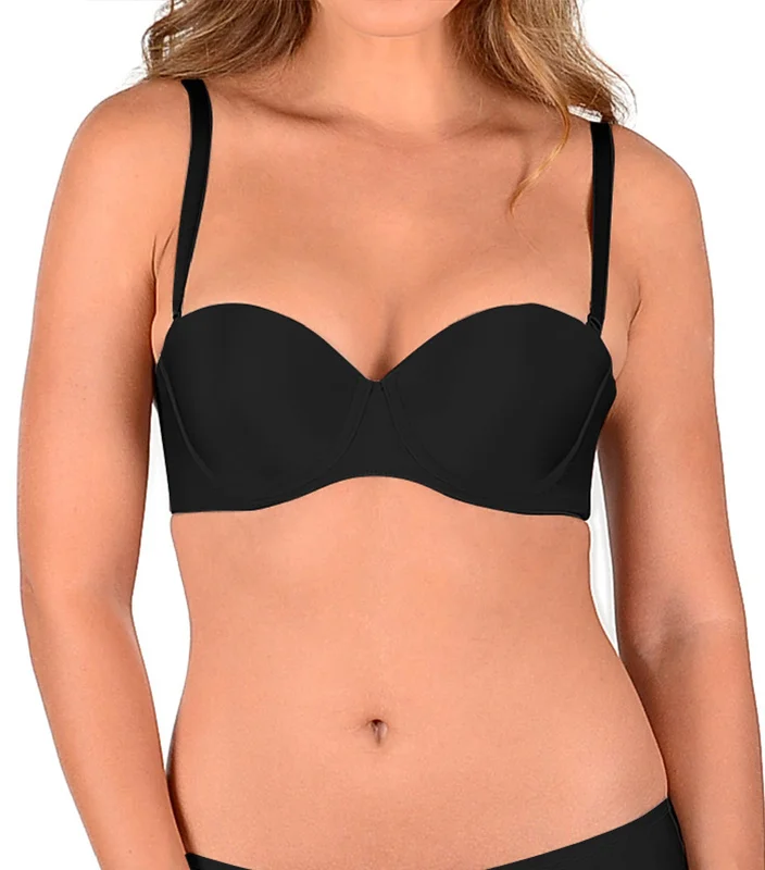 Maximizer 736 Wired Detachable Bra  Black