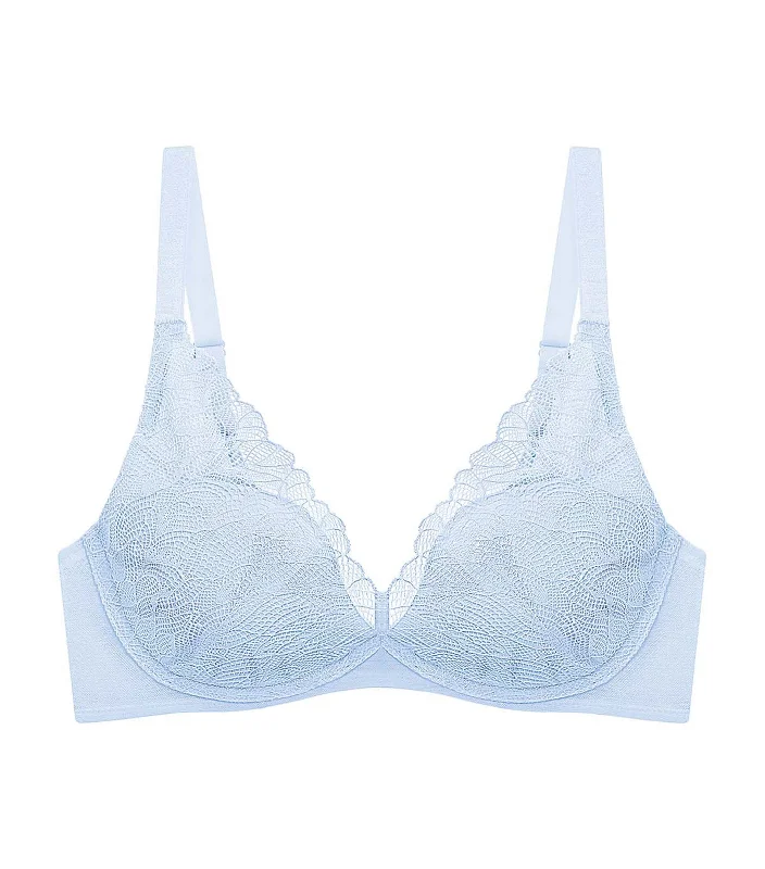 Style Fairy Wired Padded Bra Light Blue